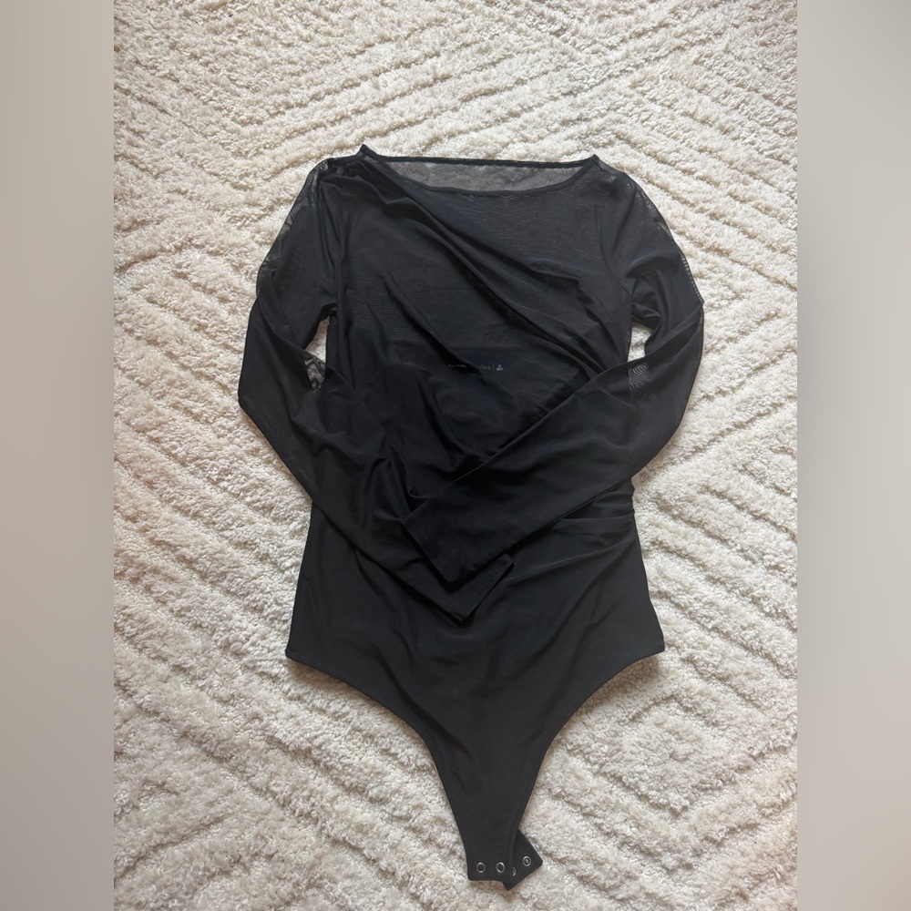 Abercrombie Mesh Long sleeve Body suit.